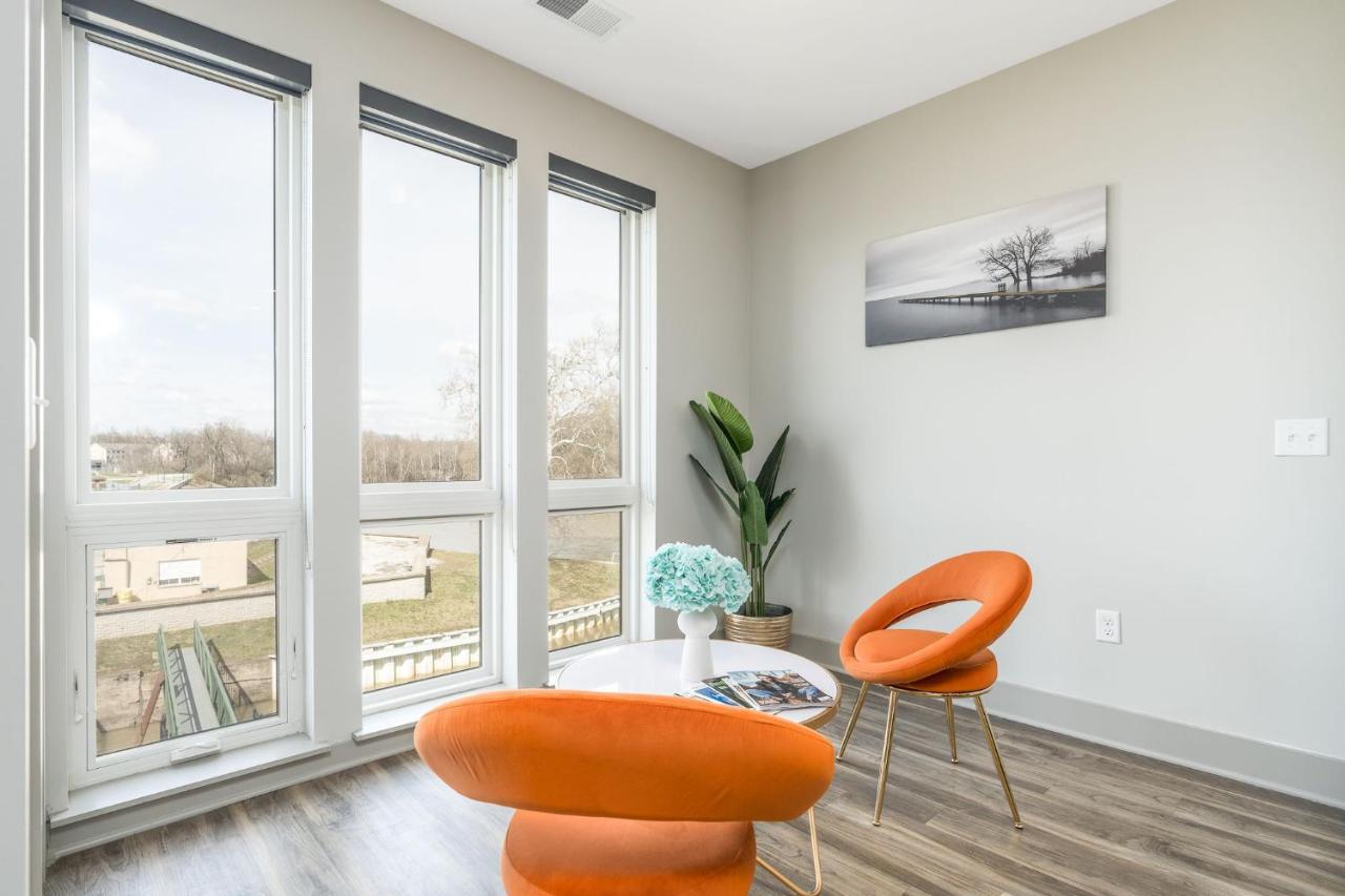 Stylish 1Br Apartment With View Индианаполис Экстерьер фото